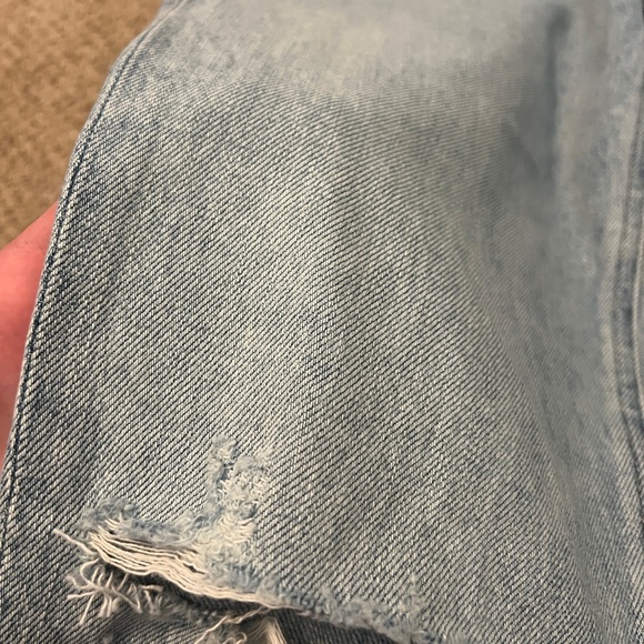 Agolde Riley straight legged light denim size 26 - Picture 3 of 4
